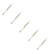 5pc Mercury-Free Dual Scale Classic Traditional Glass Accuracy Thermometer 2ml *5PCS